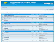 Tablet Screenshot of forum.admitereliceu.ro